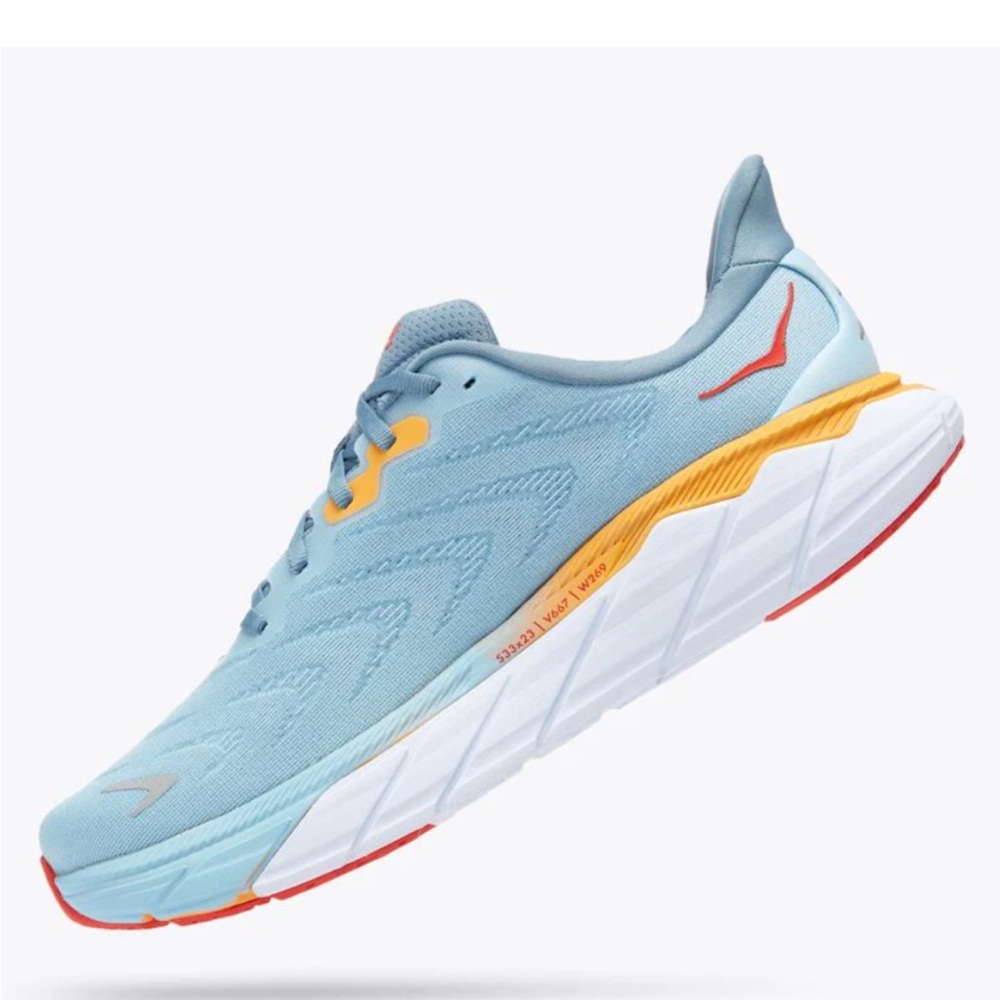 HOKA Men Arahi 6 Stability Running size 11.5D NEW Summer Song Mountain Spring - Picture 3 of 17